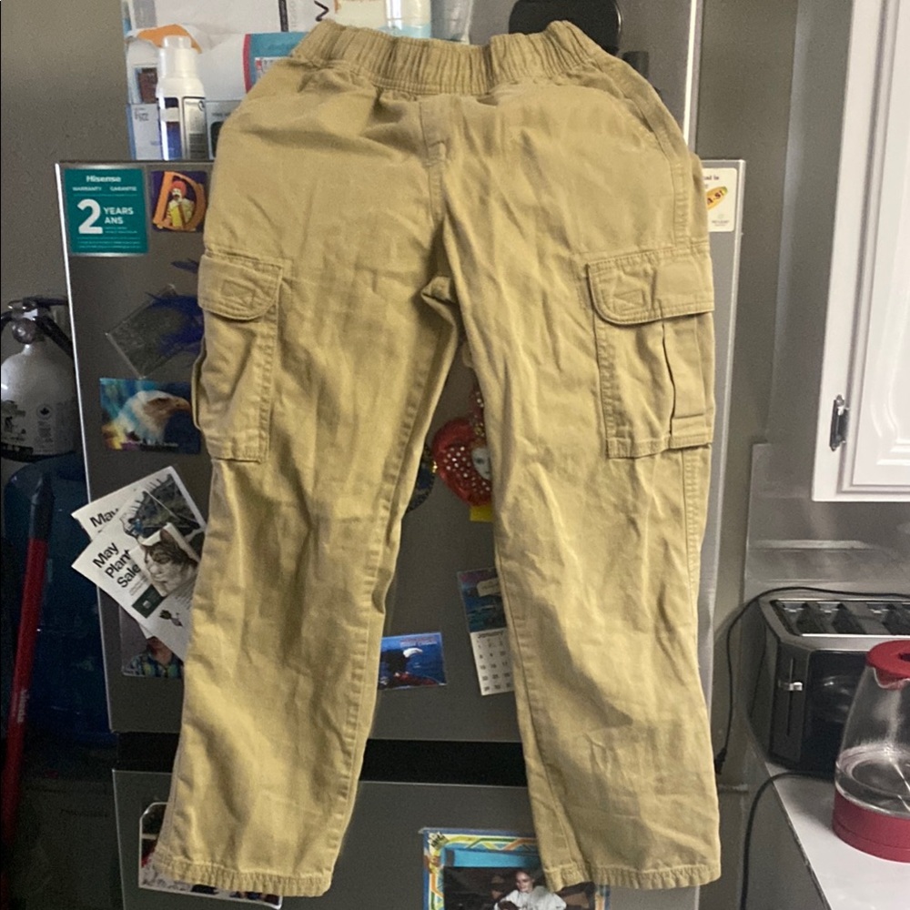 Place Tan Casual Cargo Pants Straight Leg